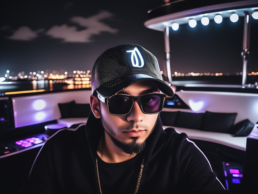 DJ Psix with cap
